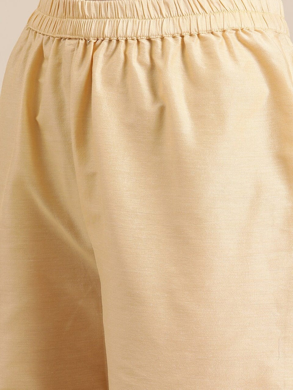 Women's Gold Regular Trousers