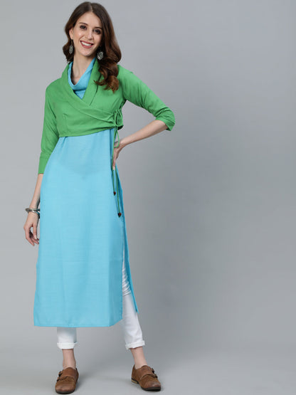 Women's Green Short Jacket