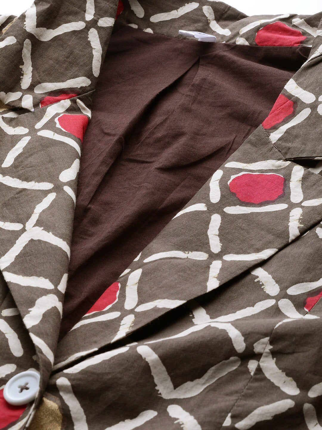 Women's Printed Coat with Trousers