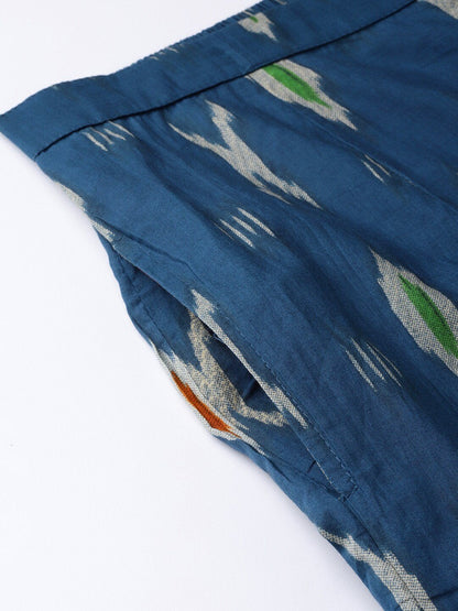 Women's  Printed Coat with Trousers
