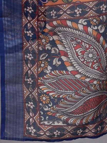 Women's  Kalamkari Printed Dupatta