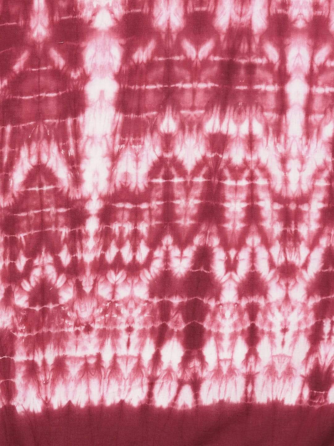 Women's  Maroon & Off-White Solid Kurta with Palazzos & Dupatta