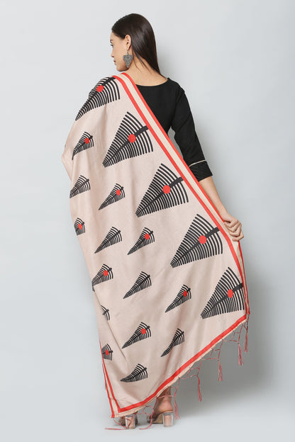 Women's MultiColored Art Silk Digital Printed Dupatta