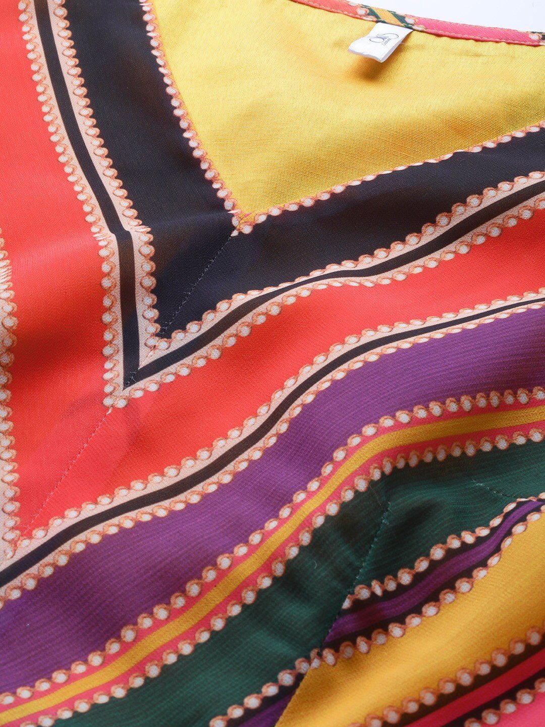 Women's Printed Top with Skirt