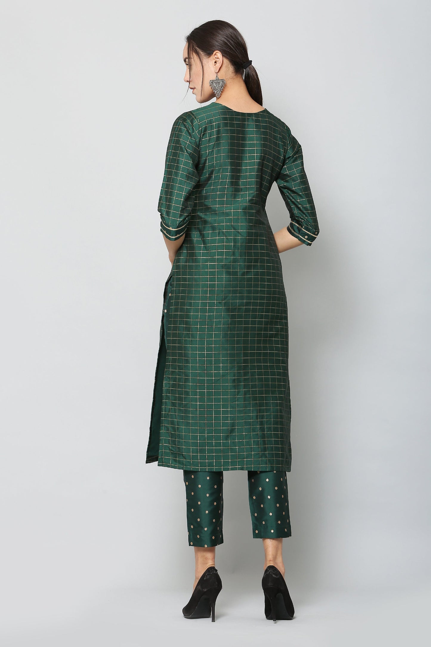 Women's Kurta And Pant With Dupatta Set