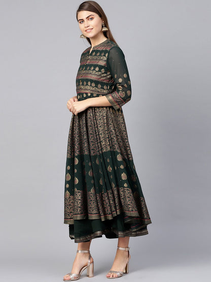 Women's Layered Kurta Dress