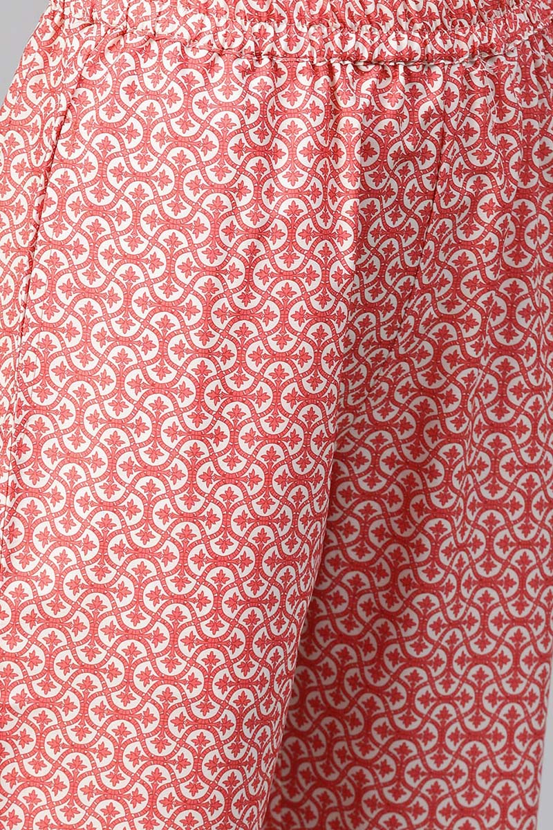 Women's Polyester Printed Kurta Pant Set