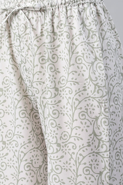 Women's Polyester Printed Kurta Pant Dupatta Set