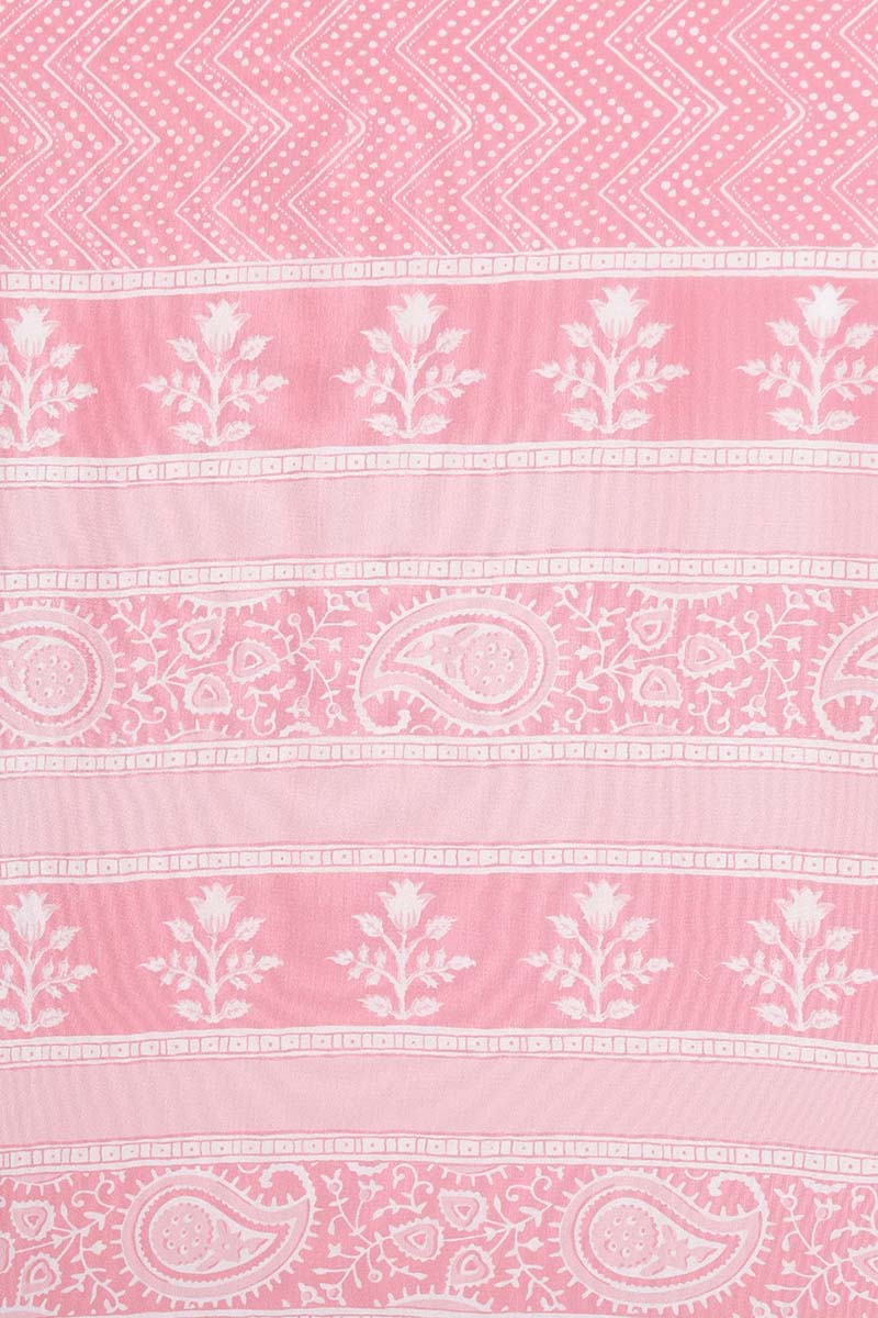 Women's Polyester Printed Kurta Pant Dupatta Set