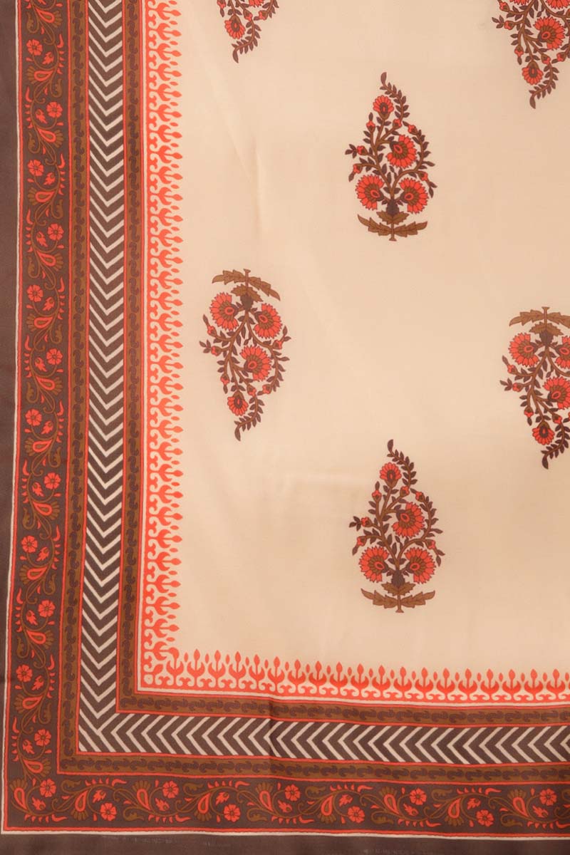 Women's Polyester Printed Kurta Pants And Dupatta Set