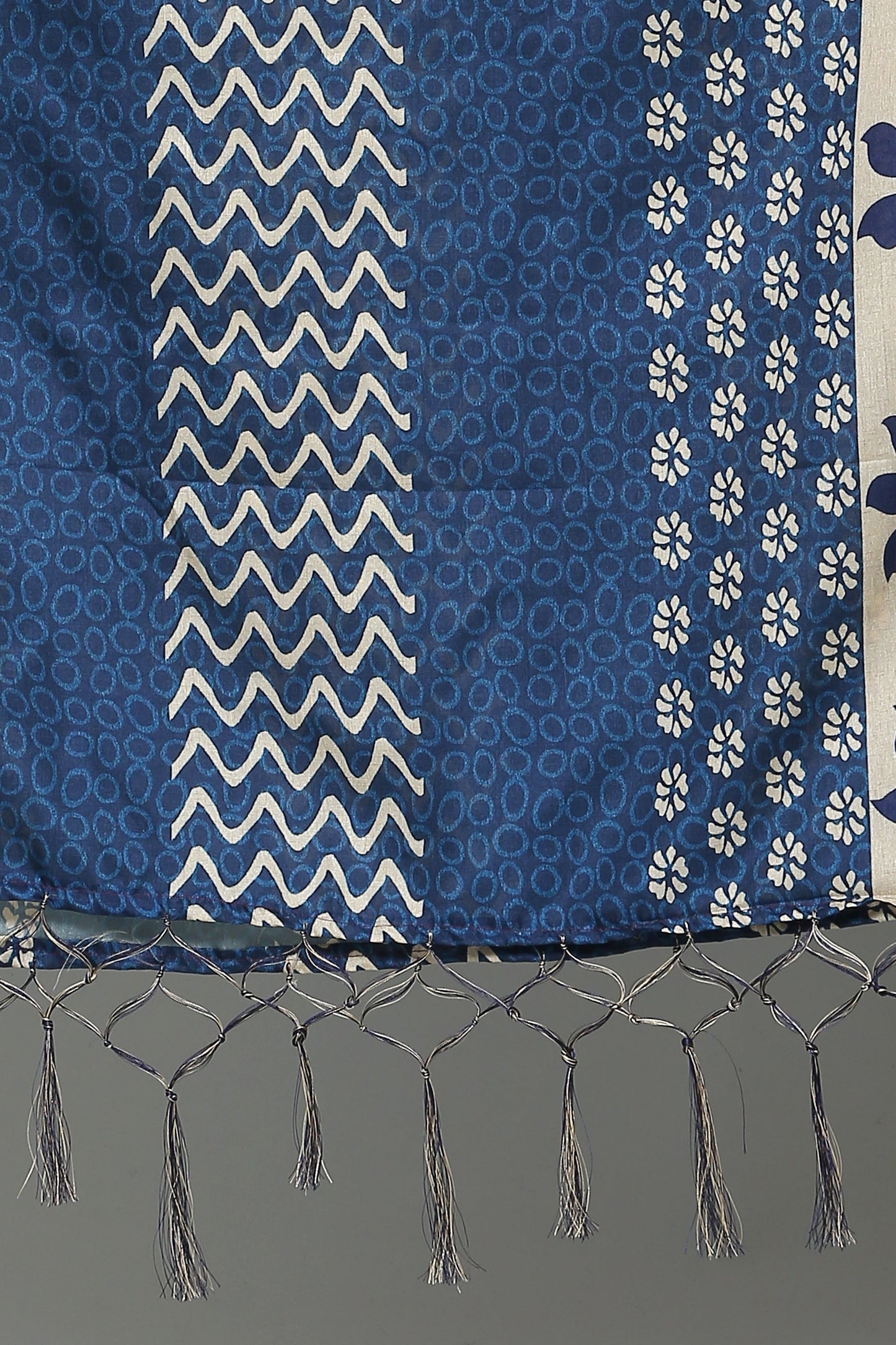 Women's Blue Color Art Silk Digital Printed Dupatta
