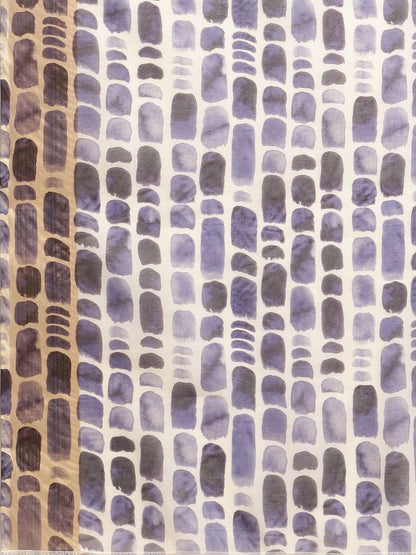 Women's Purple Chanderi Digital Print Saree
