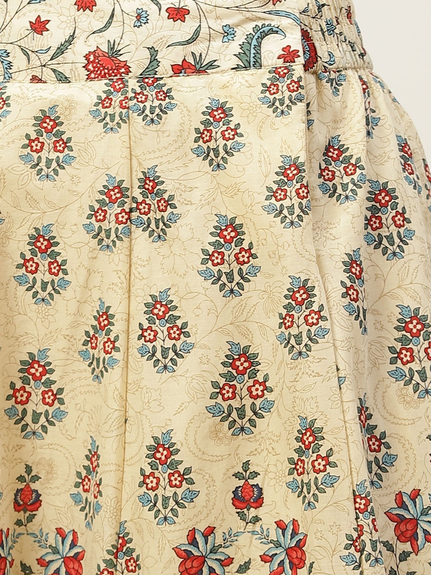 Women's Printed Lehenga Choli Dupatta Set