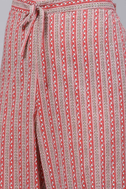 Women's Cotton Printed Kurta Pant Dupatta Set