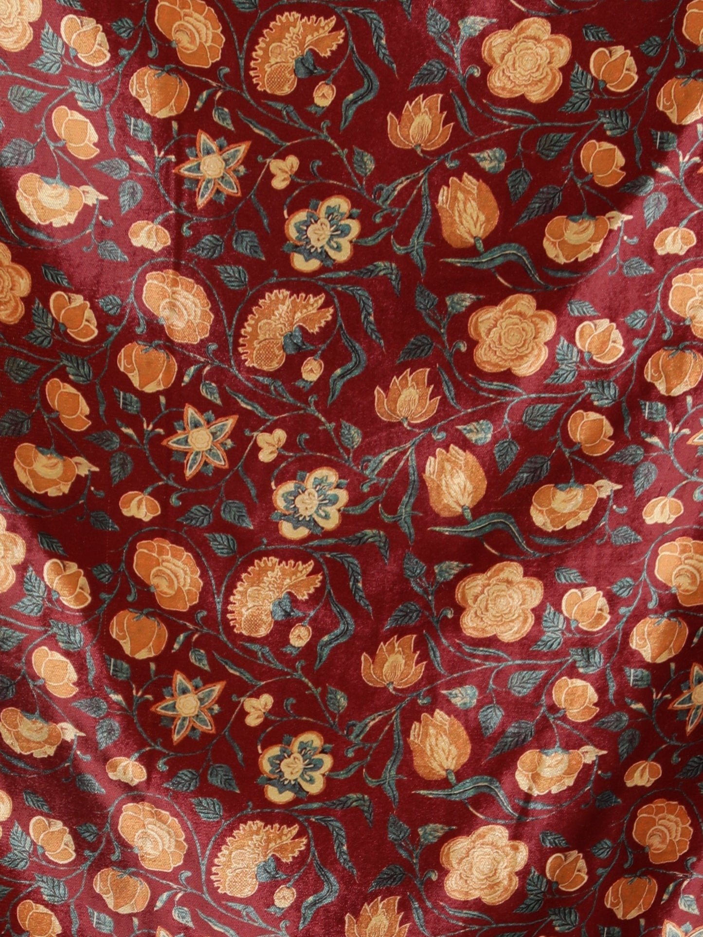 Women's Multicolored Polyster Velvet  Digital Printed Dupatta