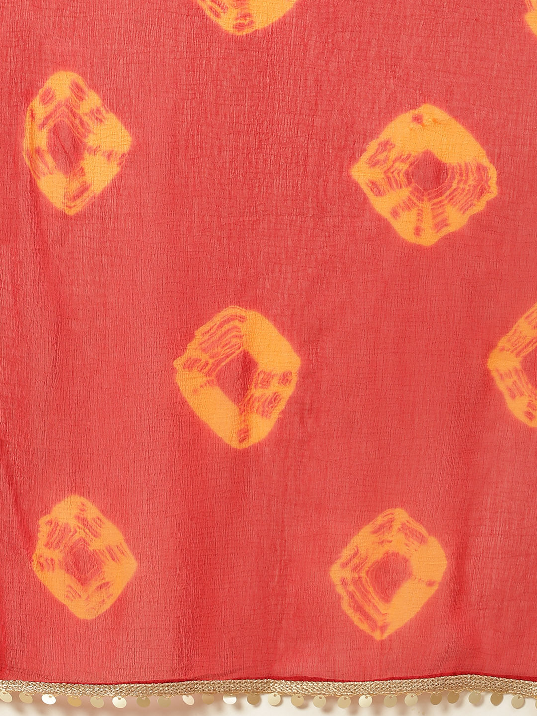 Women's Cotton Blend Kurta And Pant With Dupatta Set