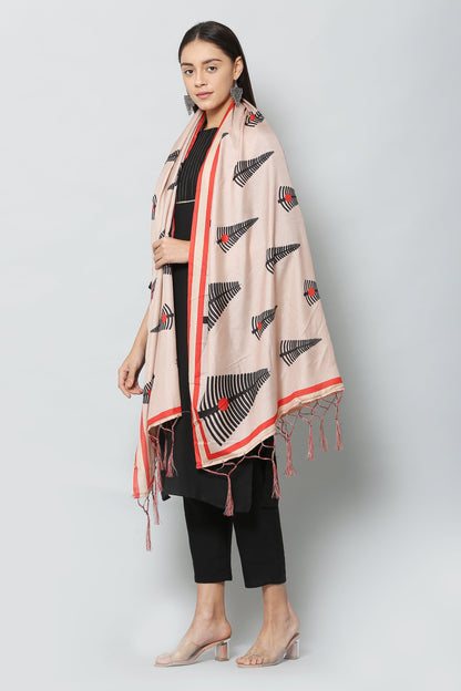 Women's MultiColored Art Silk Digital Printed Dupatta